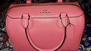 Coach Mini Bennett Satchel (pink ruby)