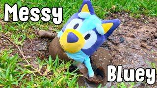 Baby Bluey | 30 Mins of Messy Bluey! Baby Bluey Pretend Play