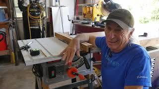 Tacklife table saw upgraded fence 2.0 and Harbor Freight clamp, Coffee and tools episode 121