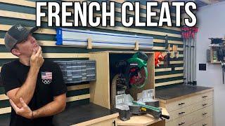 EASIEST Way To Make A FRENCH CLEAT Wall!