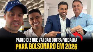 PABLO MARÇAL DIZ QUE VAI DAR OUTRA MEDALHA PARA O BOLSONARO NO DEBATE DE 2026