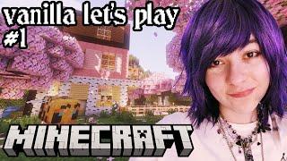 Let's Play Like the Good Ol' Days! Minecraft Vanilla Let's Play Ep 1