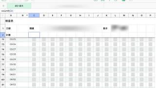 Mac的Numbers試算表如何計算核取方塊勾選的數目