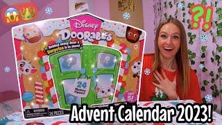 ASMR UNBOXING A *GIANT* MYSTERY DISNEY DOORABLES ADVENT CALENDAR!!⁉️ (24 MYSTERY BOXES!!🫢)