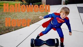 Ridiculous Nicholas Super spiderman Halloween Hover board trick