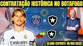 GLOBO ESPORTE BOTAFOGO [WEDNESDAY 06/18/2025]URGENT TEXTOR CONFIRMED NOWNEWS FROM BOTAFOGO