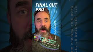 FINAL CUT PRO 11- JUST RELEASED MIND BLOWING NEW AI FEATURES #FCP11