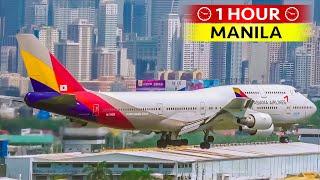 1 Hour of Plane Spotting at MANILA (2019)