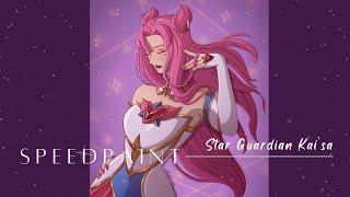 Star Guardian Kai'sa Fanart | Photoshop Speedpaint