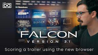 UVI Falcon 3.1 | Scoring a trailer using the new browser