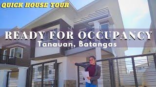 Quick House Tour: Ready For Occupancy Tanauan, Batangas | 4 BEDROOMS