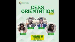 NICESA YEAR 5 ORIENTATION 2023