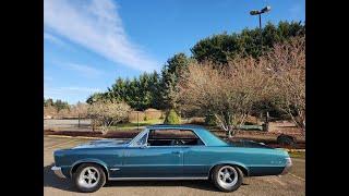 1965 Pontiac GTO 2 Door Hardtop 389 V8 Automatic Trans Teal Turquoise PHS Documented - SOLD -