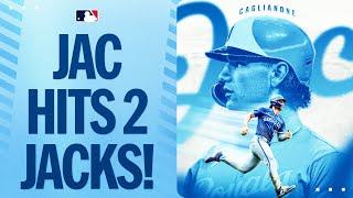 Jac Caglianone has his first multi-homer game as a Big Leaguer! (Including his 1st career homer!)