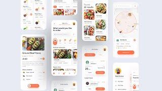 Modern & Beautiful Food Delivery App UI Design  Using Flutter | Free Source Code | Dev by Danish