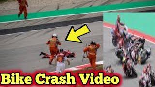 bagnaia crash ||  incidente bagnaia