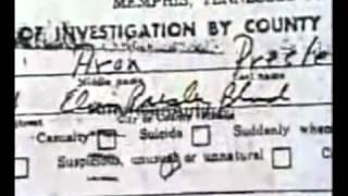 Elvis Filled Out His Own Medical Examiner's Report