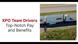 Team Drivers: Pay and Benefits