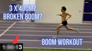 BEST 800m Prediction Workout !