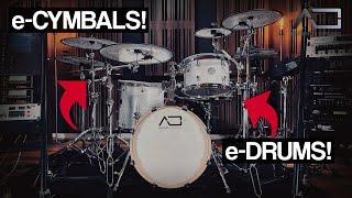 Roland TD-50X & EZdrummer 3 on AE Hybrid e-drums + CTS e-cymbals