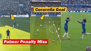 Chelsea Fans Reactions to Cucurella Goal vs Leicester City | Cole Palmer Penalty Miss