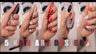 5 Nail Art Designs "Shining your nail" #Passion & Adventure