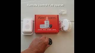 AlertOlarm out of the box #Van #alarm #homesecurity #motionsensor #pirsensor #sirenalarm