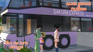 ALICE MEGAN & FRIENDS [ALICE DAN KARIN DITINGGAL] || SAKURA SCHOOL SIMULATOR