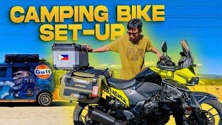 MY MOTORCYCLE CAMPING BIKE | Suzuki V-Strom 250 ready to go!