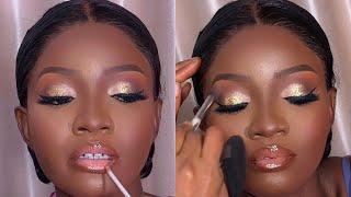 Beautiful Bridal Makeup on a Dark Skin| Beginner friendly