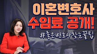 이혼 변호사 선임 비용은 얼마? 좋은 변호사 찾는 꿀팁과 수임료 대공개!