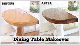 Dining Table Makeover | How To Refinish A Table