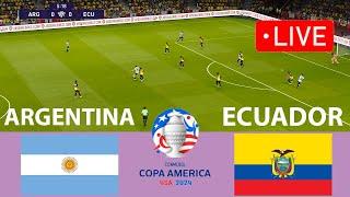 Sportzfy Live:ARGENTINA vs ECUADOR LIVE FOOTBALL MATCH I ARGENTINA Football Live I eFootball Pes 21