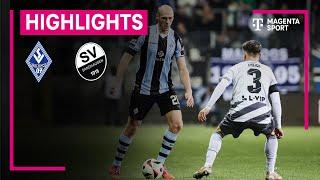 SV Waldhof Mannheim - SV Sandhausen | Highlights 3. Liga | MAGENTA SPORT