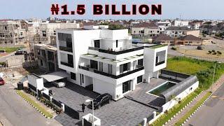 MIAMI IN LAGOS!!! INSIDE THIS 1.5 BILLION NAIRA MANSION IN LEKKI, LAGOS NIGERIA