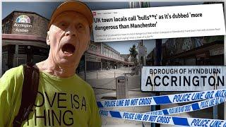 We Visit the Most DANGEROUS Town in LANCASHIRE!  Accrington, Really?