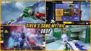 Siren’s Song Mythic Drop Leaks | Mythic Siren Customization’s | Siren Razor | Legendary BK57 #codm