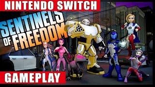 Sentinels of Freedom Nintendo Switch Gameplay