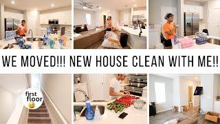 WE MOVED!! // NEW HOUSE CLEAN WITH ME //Jessica Tull