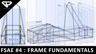 FORMULA STUDENT #4 : Building FSAE Car Frame in 10 Minutes | Frame Fundamentals | DP DESIGN