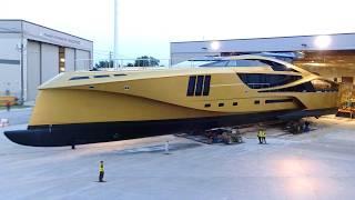 Billionaire private Giga Yachts production - Inside the world's most luxurious shipyards