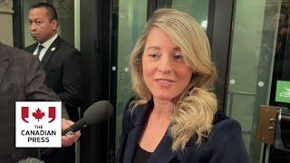 Joly not seeking Liberal leadership to replace Trudeau