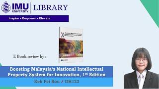 Book Review: Boosting Malaysia's National Intellectual Property System for Innovation