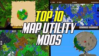 Top 10 Minecraft Map & Utility Mods