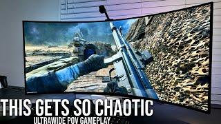 Call of Duty Black Ops 6 Multiplayer is AMAZING on a 45" LG UltraWide OLED | LG45GS96QB HDR Gameplay