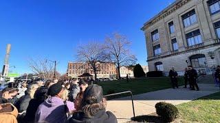 RAW VIDEO: Crowd reacts to guilty verdict for Richard Allen in Delphi murders trial