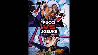 Pucci (Whitesnake) Vs Josuke #anime #edit #jojo #pucci #josuke #1v1 #vs #amv #jjba #whoisstrongest