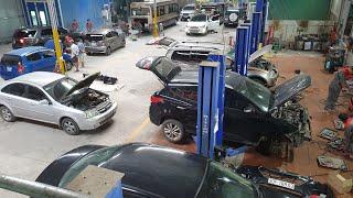 Quang Tuấn Auto - Nhộn nhịp bảo dưỡng, mua bán ngày đầu tuần