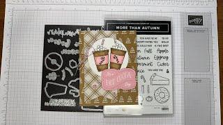 Stampin’ Up! More Than Autumn Hot Cocoa Day Card Tutorial #diy #patternedpaper #papercrafting