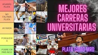 LAS CARRERAS MEJOR PAGADAS DEL PERÚ |TIER LIST| Deja de ser pobre en un país rico ‍️